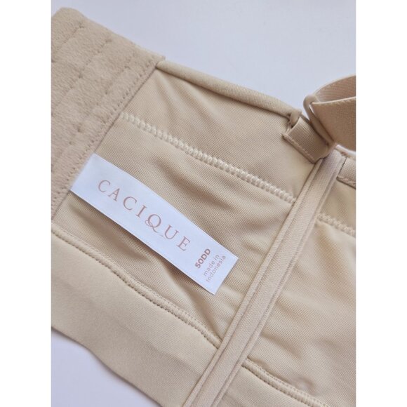 Cacique Comfort Bliss Lightly Lined Multi-Way Underwire Full Coverage Bra 50DD - Picture 8 of 10